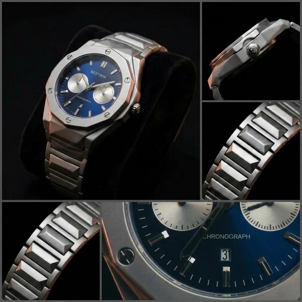 Bestwin Chain Bracelet Blue — full presentation