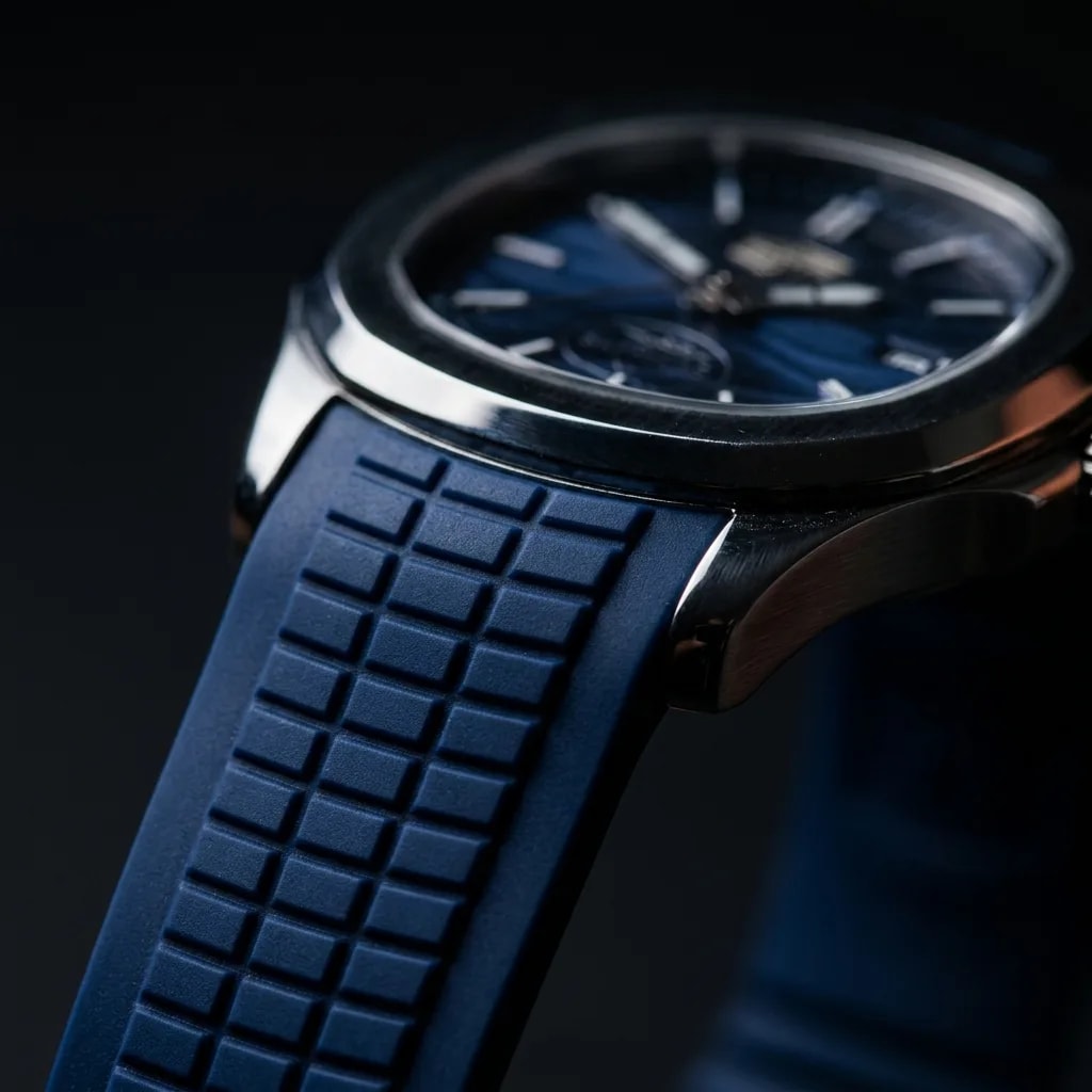 Hero Force Blue — strap detail