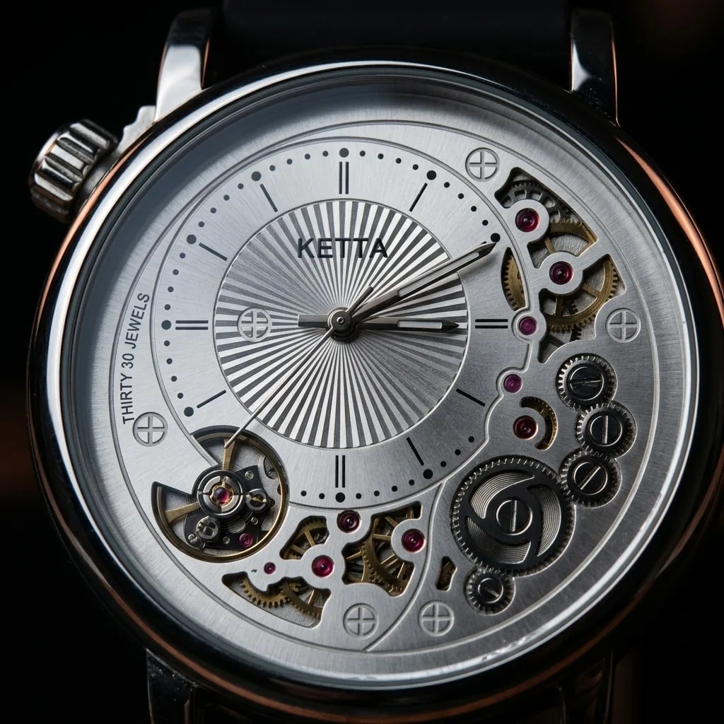 Ketta White — dial detail